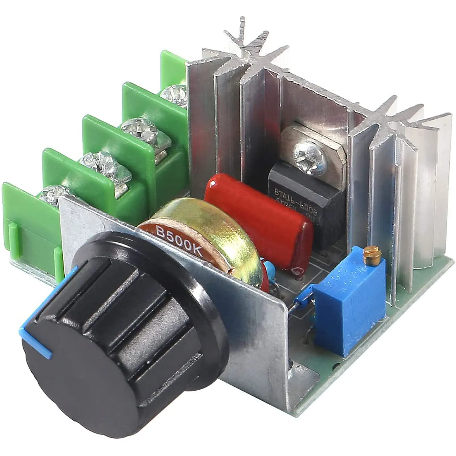 AC 220V 2000W SCR Voltage Regulator Dimming Dimmers Motor Speed Controller Thermostat Electronic Voltage Regulator Module