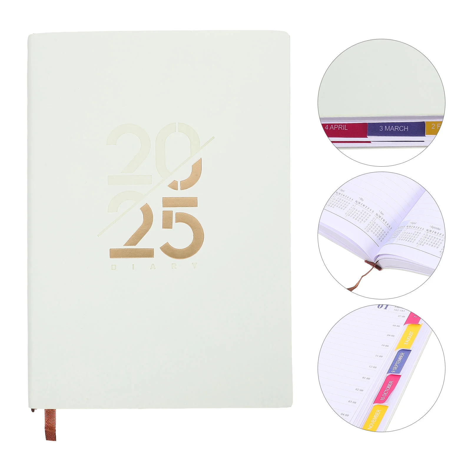 2025 Schedule Weekly Planner Advent Calendar Day Academic Makeup Convenient Daily Notebook Schedules