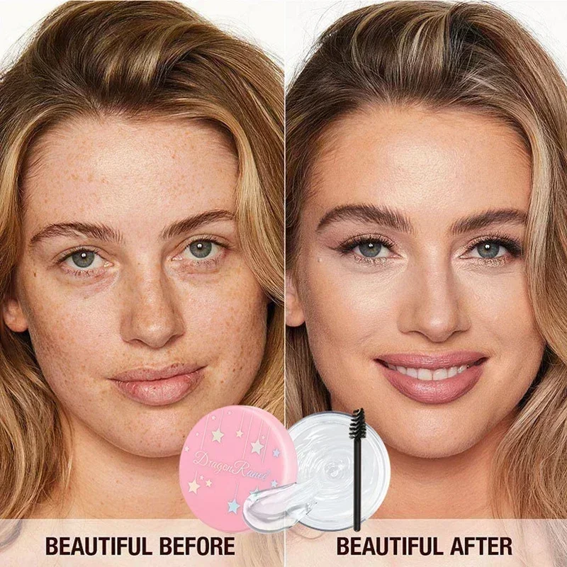 Transparente Sobrancelha Styling Cera Maquiagem, Impermeável, Secagem Rápida, Lasting Brow Pomada, Ajuste Gel, Wild Sobrancelha Esculpir Sabão, Cosméticos