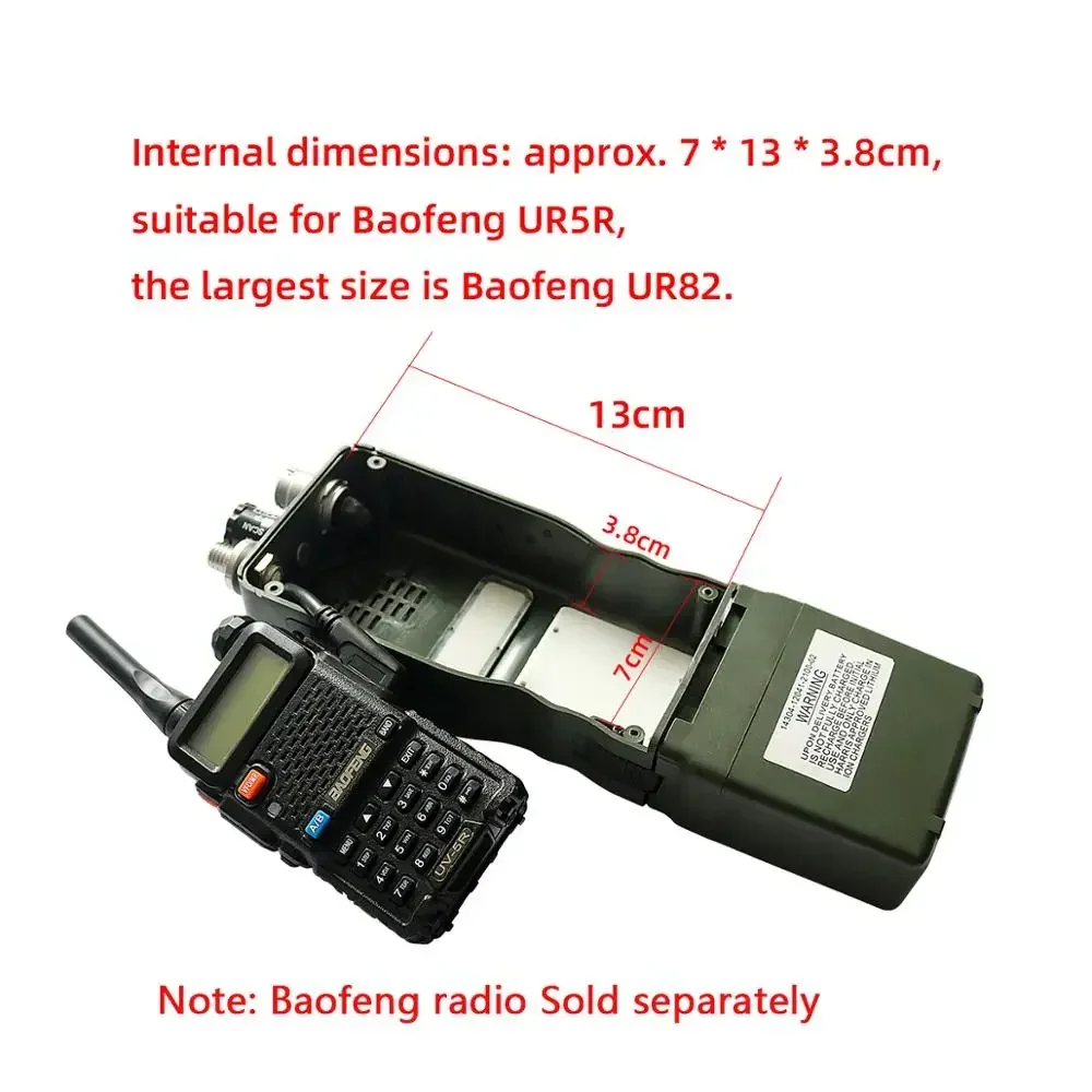 HEARING TACTICAL Tactical AN / PRC 152 Harris Military Radio Ommunication Case Model Virtual PRC 152 for Tactical 6pin Ptt