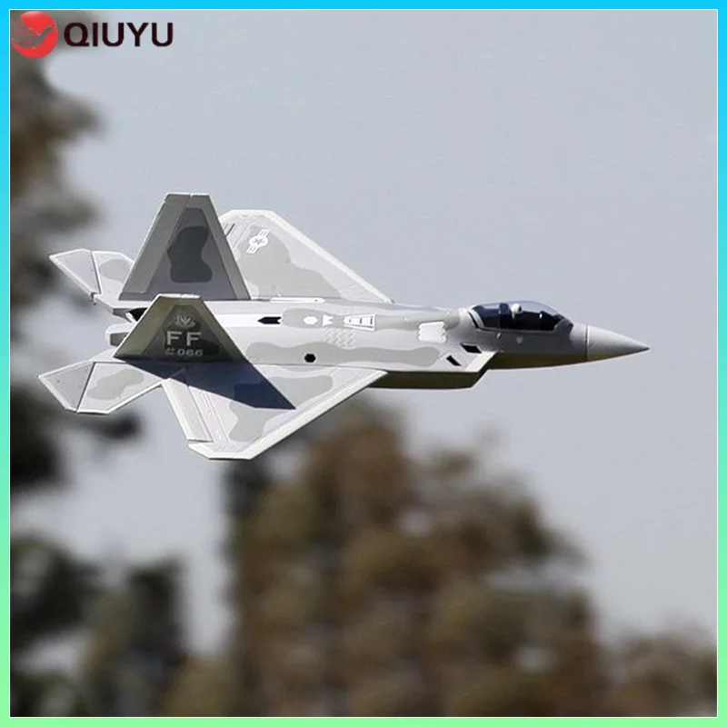 F22 V2 Raptor 2,4 г шестиканальный 3d трюковый самолет с дистанционным управлением, модель самолета истребителя, прочный уличный игрушечный комплект/Pnp