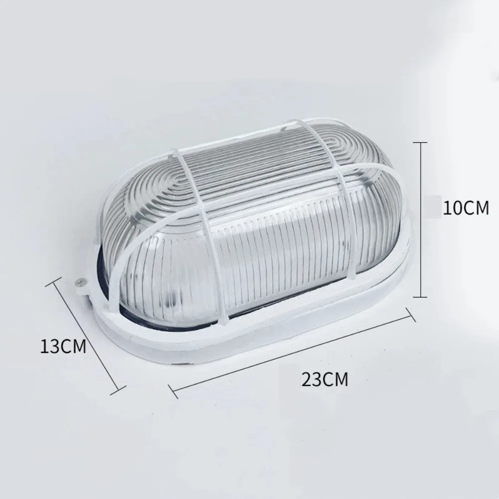 

Waterproof Explosion-Proof Lamp Die-cast Aluminum Moisture Explosion-proof Outdoor Wall Light Frosted Glass IP65 Dustproof