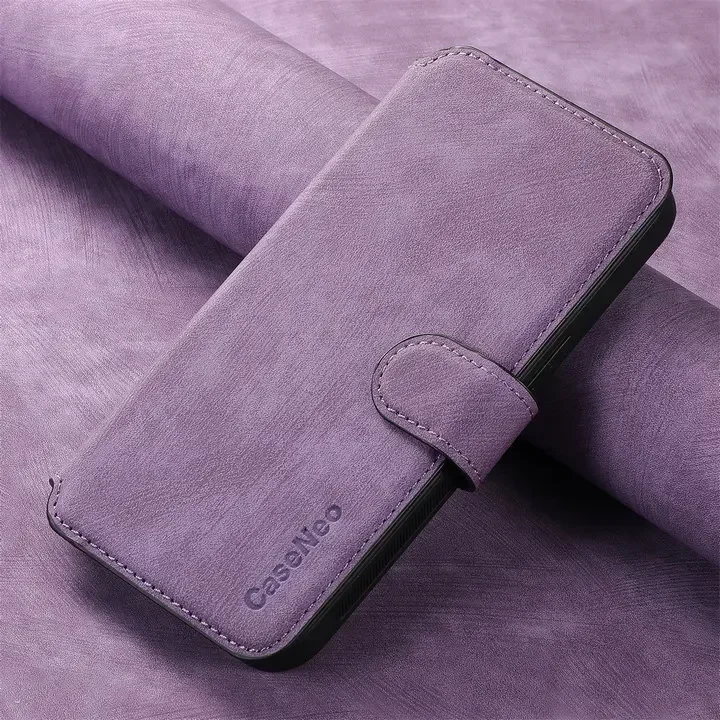 Eseble Für Samsung Galaxy S26 S25 S24 Ultra 5G 2-in-1 Abnehmbare Leder-Brieftaschenhülle für Galaxy S24 FE Hülle S26 S25 S24 Plus Cover 3