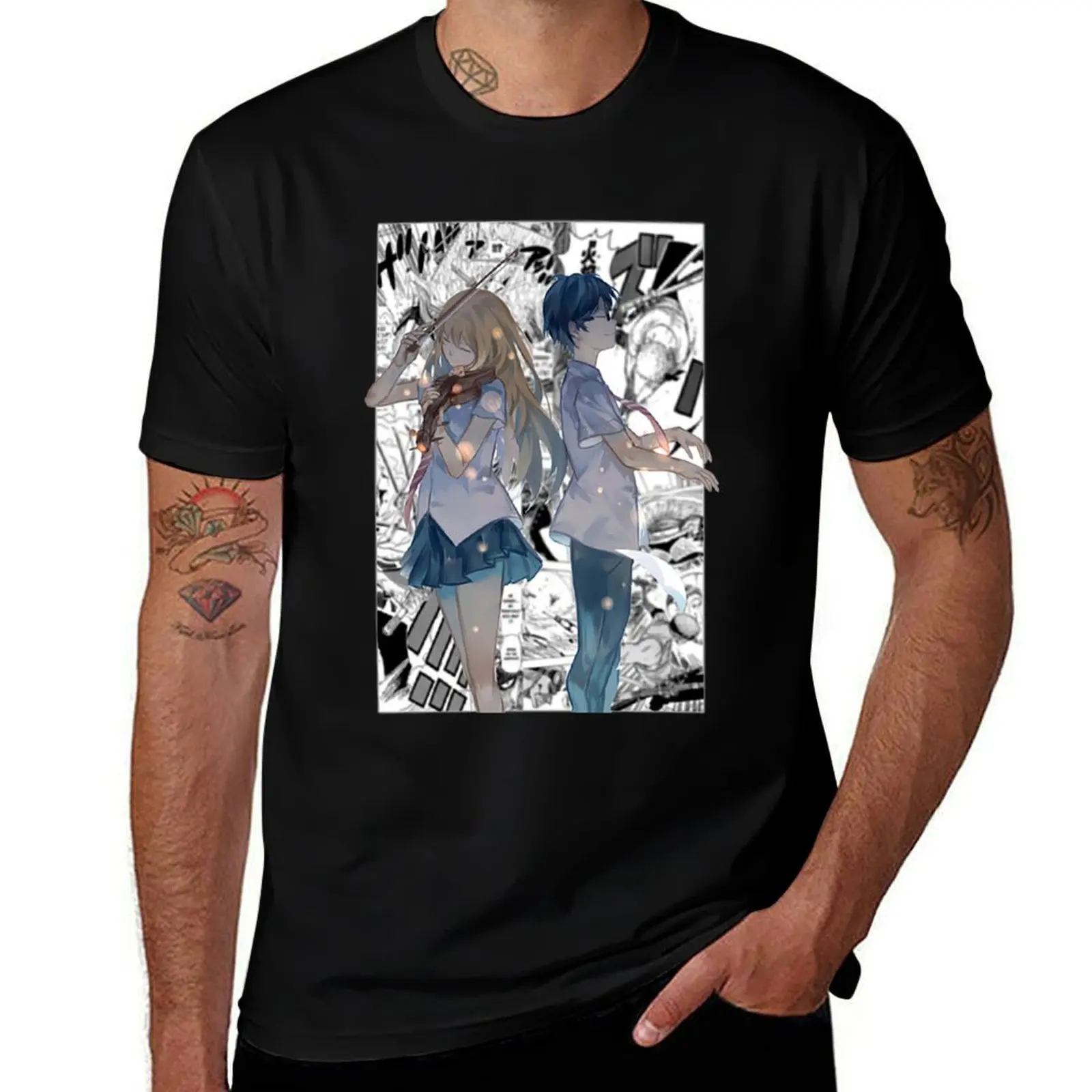 Your Lie In April T-Shirt Holiday Vacation Tee Shirt T-Shirt