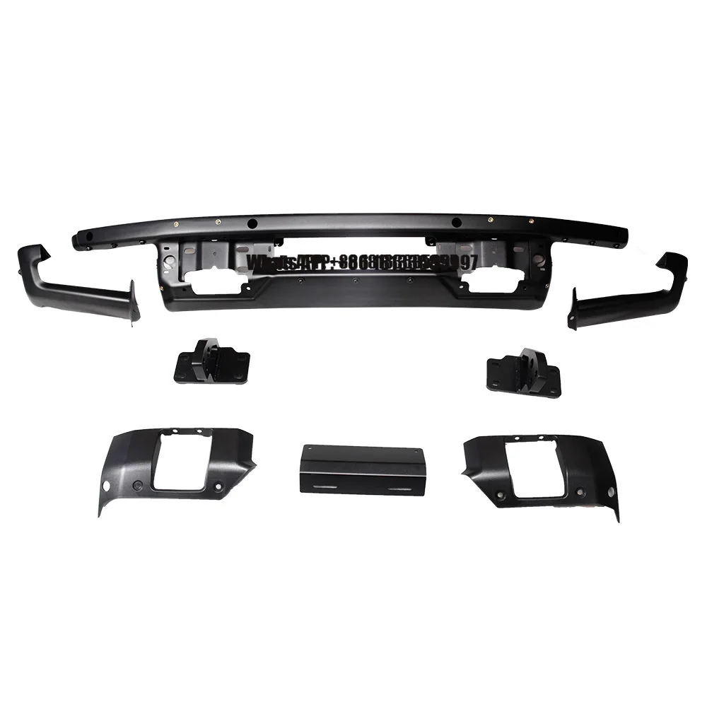 

High Quality Front Bumper for 2021 2022 Bronco 2 & 4 Door Kit Offroad Steel bar Parts 4x4 Accessories