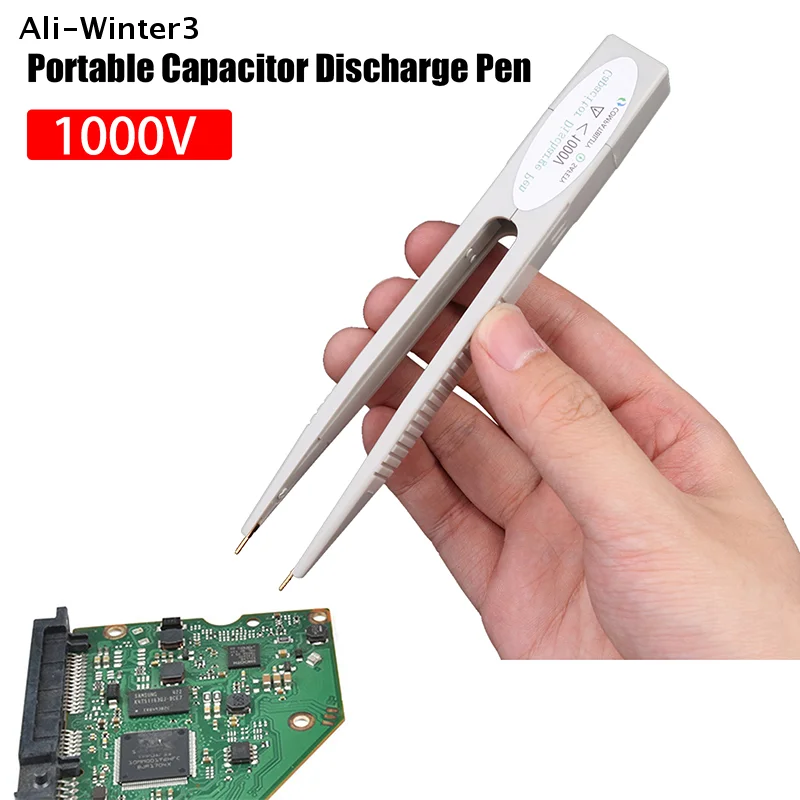 

Портативный разрядник конденсаторов 1000В, высоковольтный инструмент для быстрого разряда, инструмент для ремонта, разрядные устройства