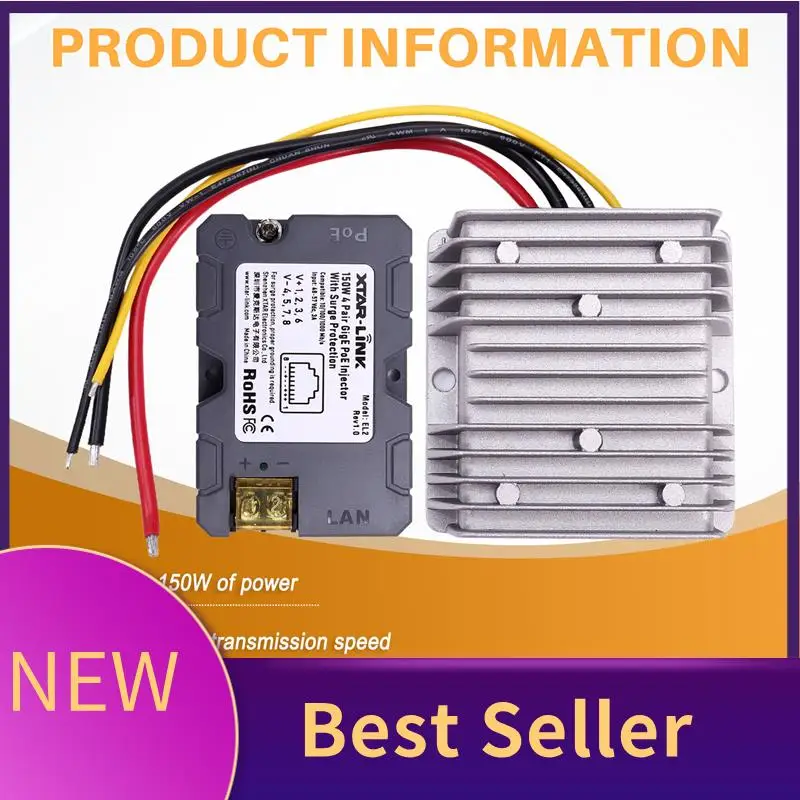 

HFES Antenna Adapter For Starlink V2 150W EL2 POE Power Supply Starnet Space X Accessories EL4-12V-48V-3A Booster