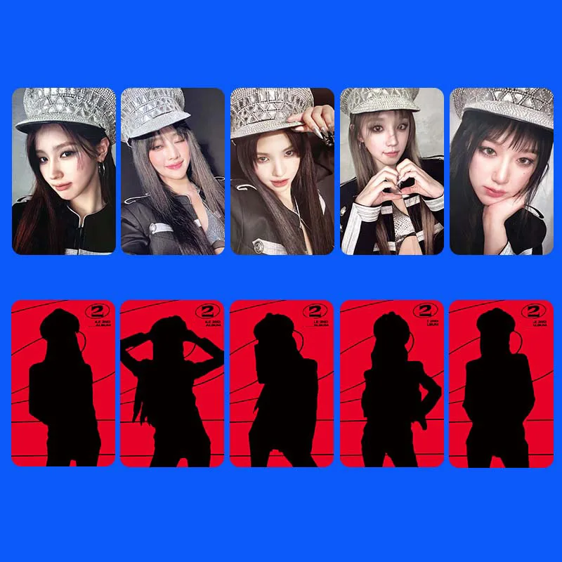 Kpop Idol GIDLE Lomo Cards Photocards Photo Card  Postcard for Fans Collection
