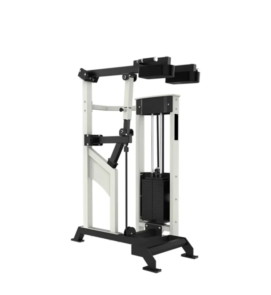 

Professional Gym Fitness Equipment Shoulder Exercises Plantar Flextion Selectorized Standing Calf Raise Machine