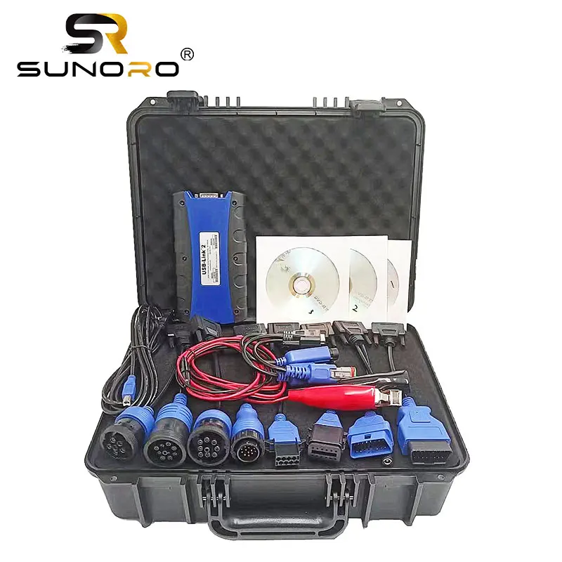 SUNORO Per N2 NEXIQ 2 USB LINK 2 NEXIQ2 125032   Strumento diagnostico per camion diesel per diagnosi scanner per camion pesanti USB-Link 2