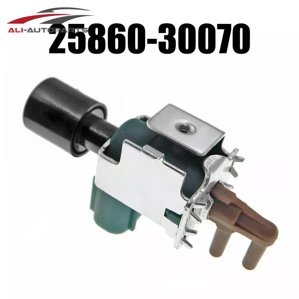 25860-30070 2PINS Purge Control EGR Vaccum Switching Solenoid Valve For Toyota Yaris Corolla Previa Hilux Prado Coaster