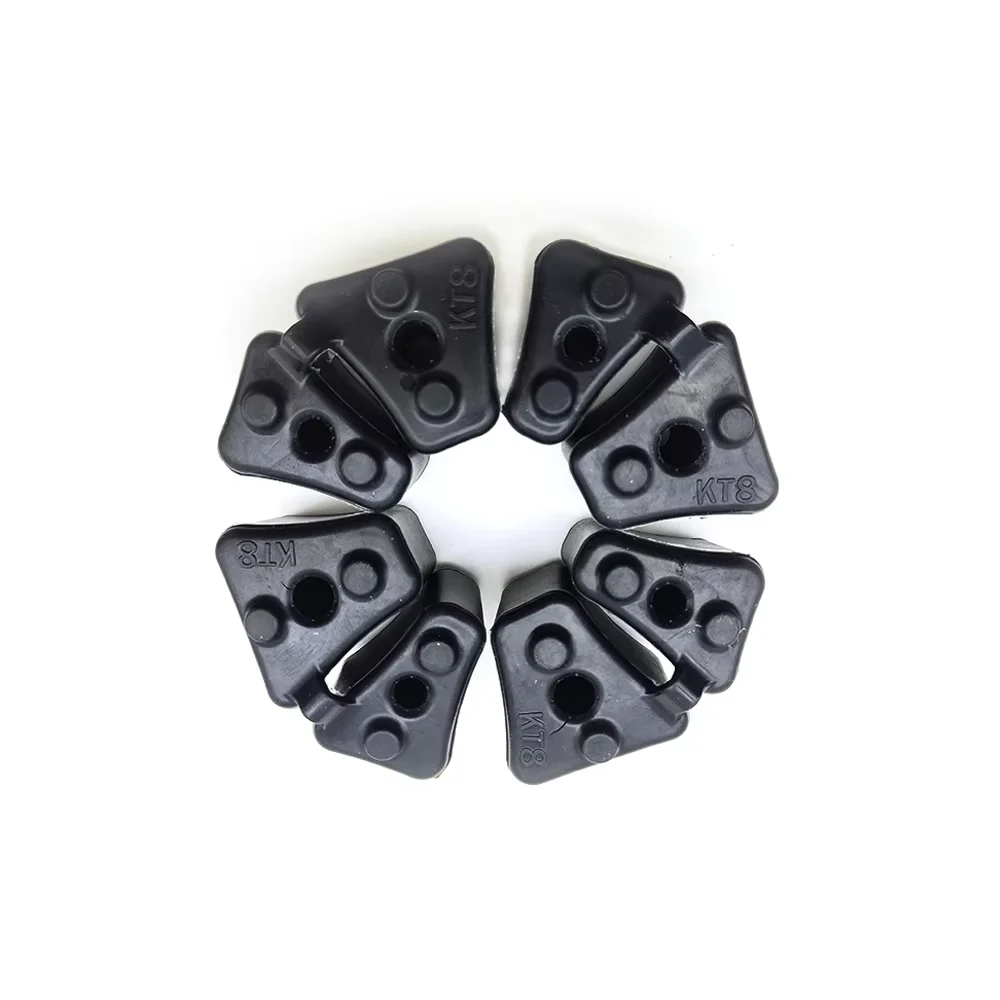 For HONDA CB400 CBR400 CBR500 CBR600F 1987-1990  VTEC 1-4 NC27 Hub Damper Rubber Buffer 6Pcs Motorcycle Rear Wheel Drum Rubber