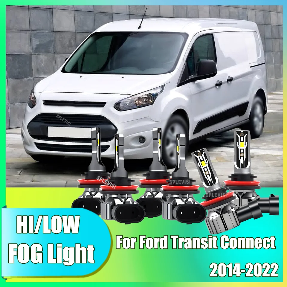 

Simple Installation Auto Headlight Fog Light Bulbs Combo For Ford Transit Connect 2014 2015 2016 2017 2018 2019 2020 2021 2022