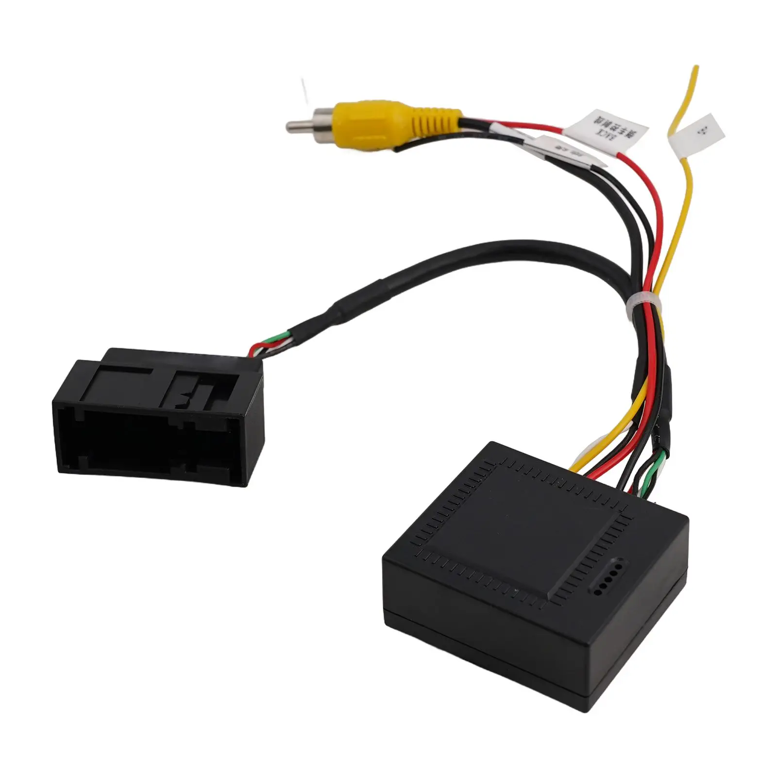 

Car Radio Upgrade Color Black RGB To CVBS Converter RGB To AV CVBS High Universality Non-deformation For Golf6 2010-2012