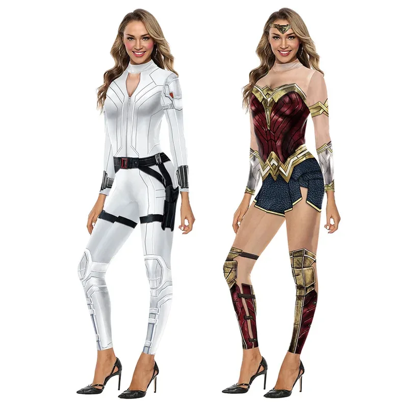 

[You're My Secret] New Cosplay Costume Anime 3D Print Zentai Suit Halloween Holiday Party Bodysuit Catsuit Adults Women Jumpsuit