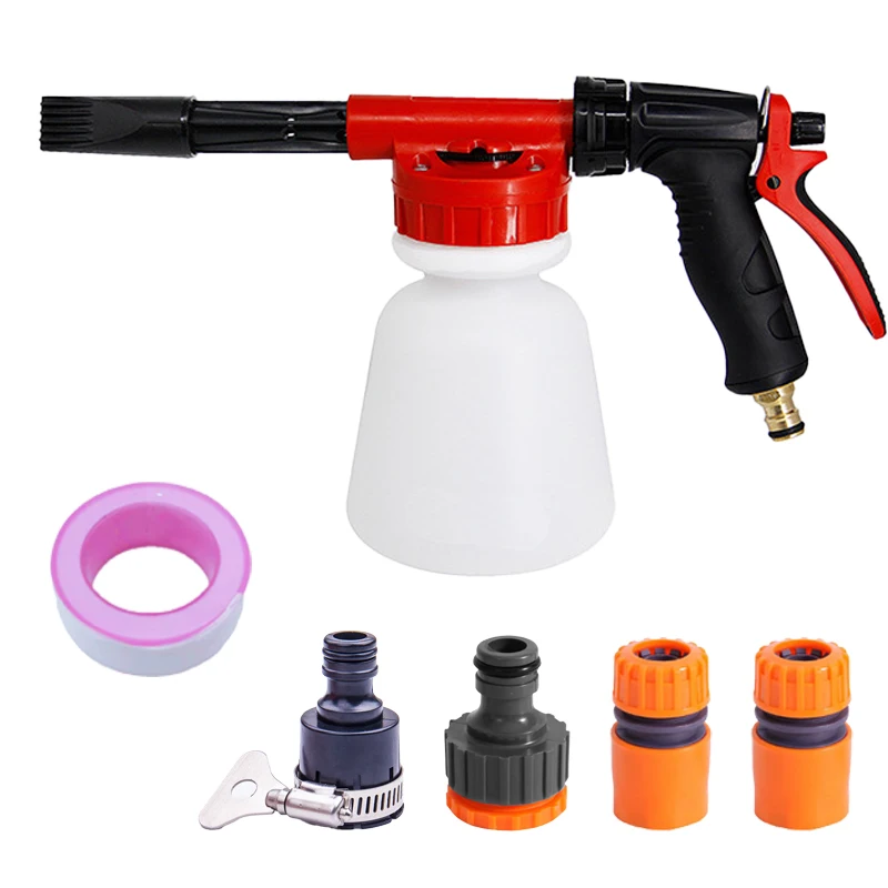 

1 PCS 27.05oz foam washer auto high-pressure gun nozzle snowflake cleaning washing tool soap shampoo spray auto parts
