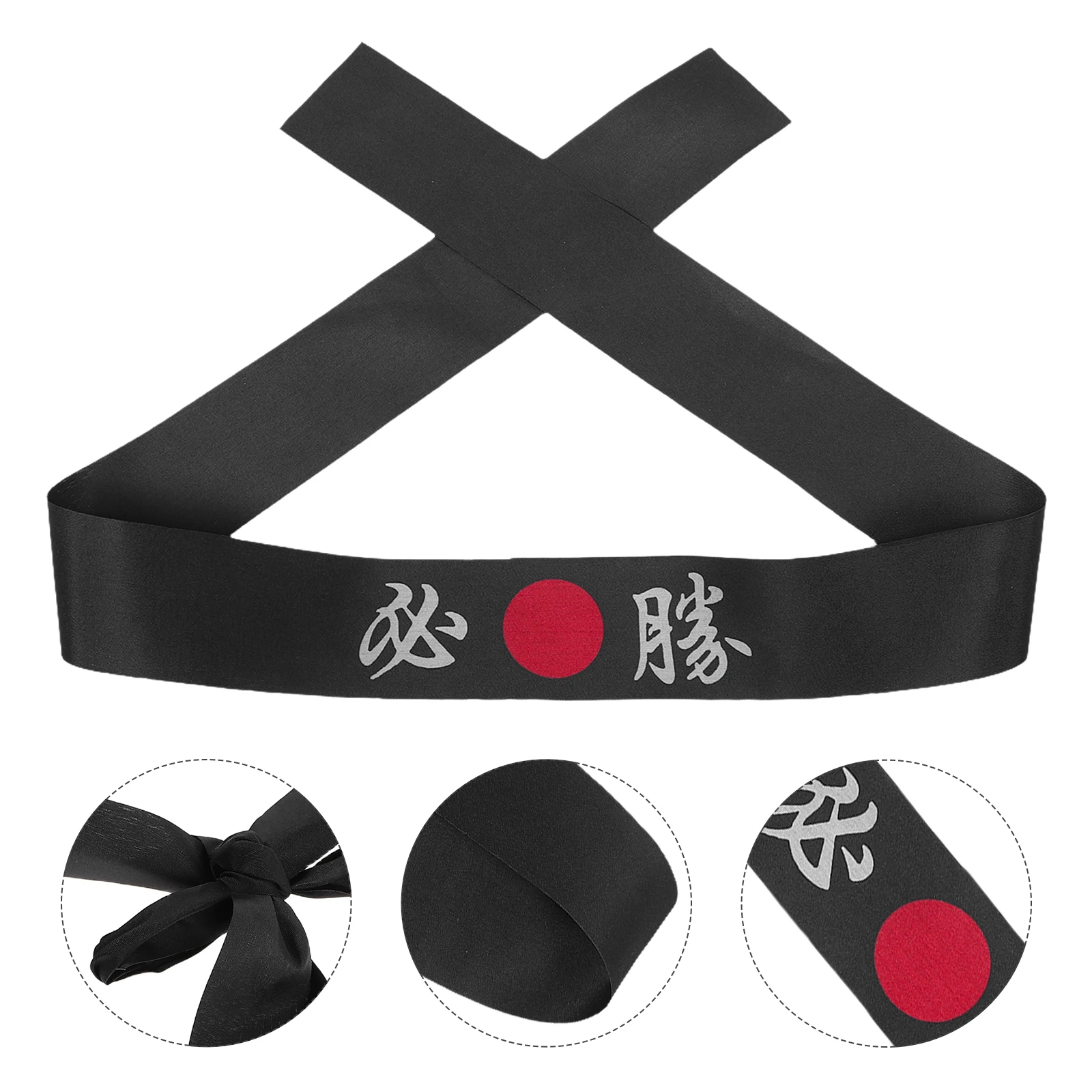 

10 Pcs 's Ninja Headband Karate Headbands for Clothing Polyester Student