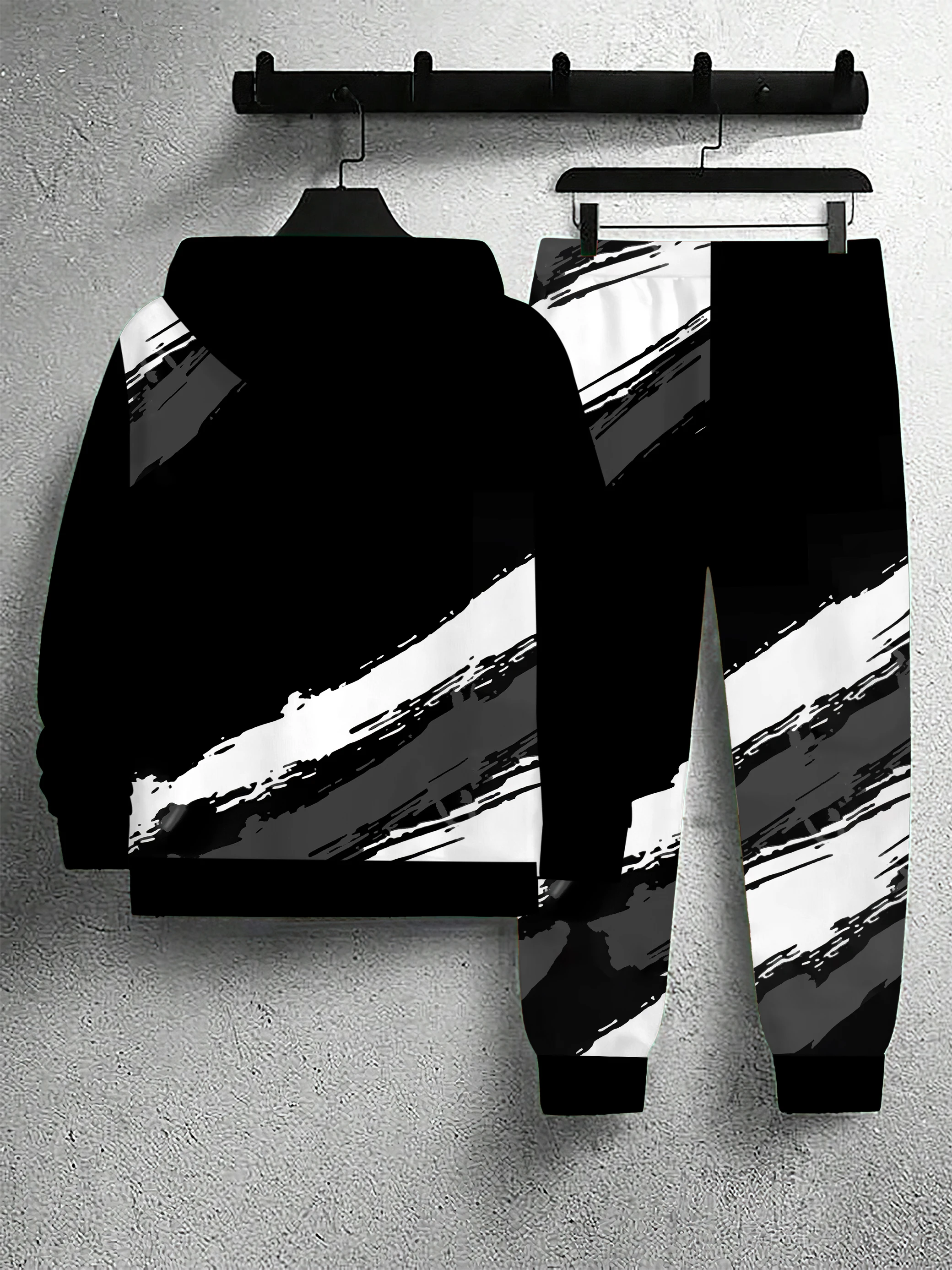 السترة الرجالية الجديدة لربيع وخريف 2025 هي طباعة جمجمة ثلاثية الأبعاد عصرية ناعمة ومريحة #3