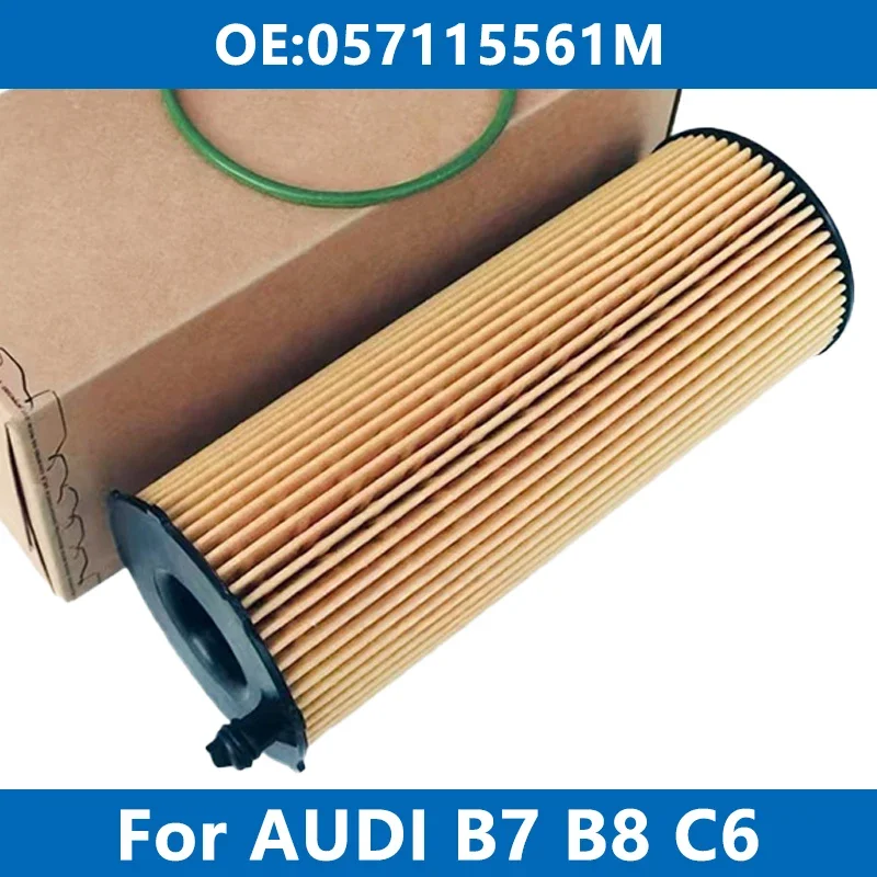 Car Oil Filter Kit 057115561M For AUDI B7 B8 C6 D3 D4 A4 A5 A6 A8 Allroad Avant Q5 Q7 2.7 3.0TDI 4.2 6.0 CAYENNE TOUAREG Engine