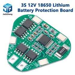 3S 12V 18650 Lithium Battery Protection Board 11.1V 12.6V overcharge over-discharge protect 8A 3 Cell Pack Li-ion BMS PCM PCB