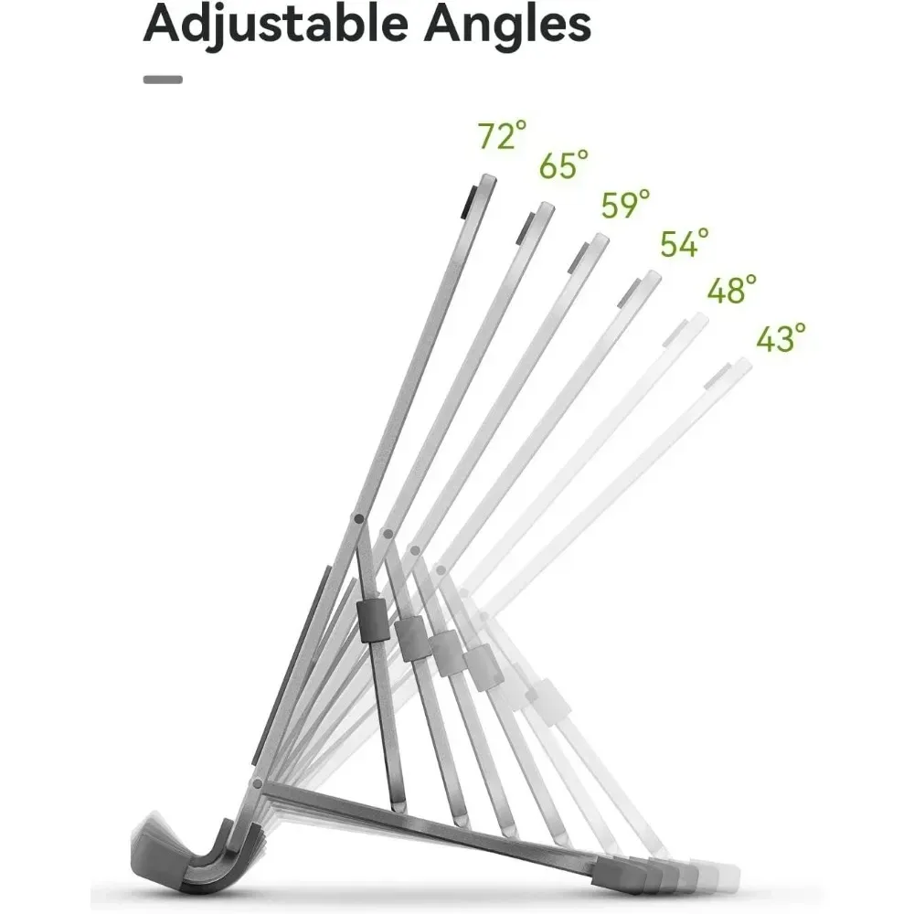 Parblo Tablet Ständer Halter Einstellbar PR114 Tragbare Monitor Desktop Ständer Winkel für iPad Mini Air Pro Serie iPhones Kindles