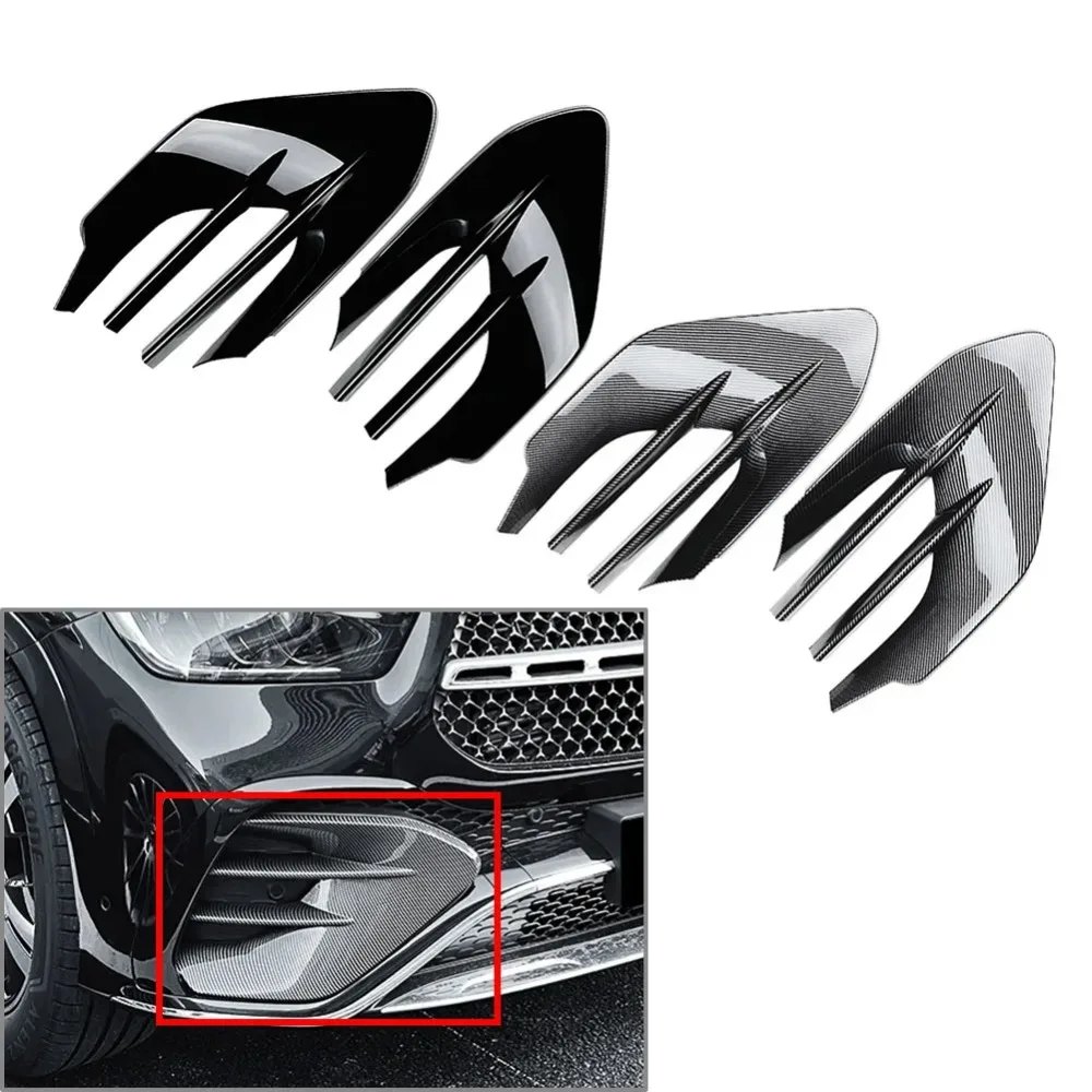 

2x Car Fog Light Grill Air Vent Cover For Mercedes Benz GLE Class W167 C167 GLE450 GLE53 2024+