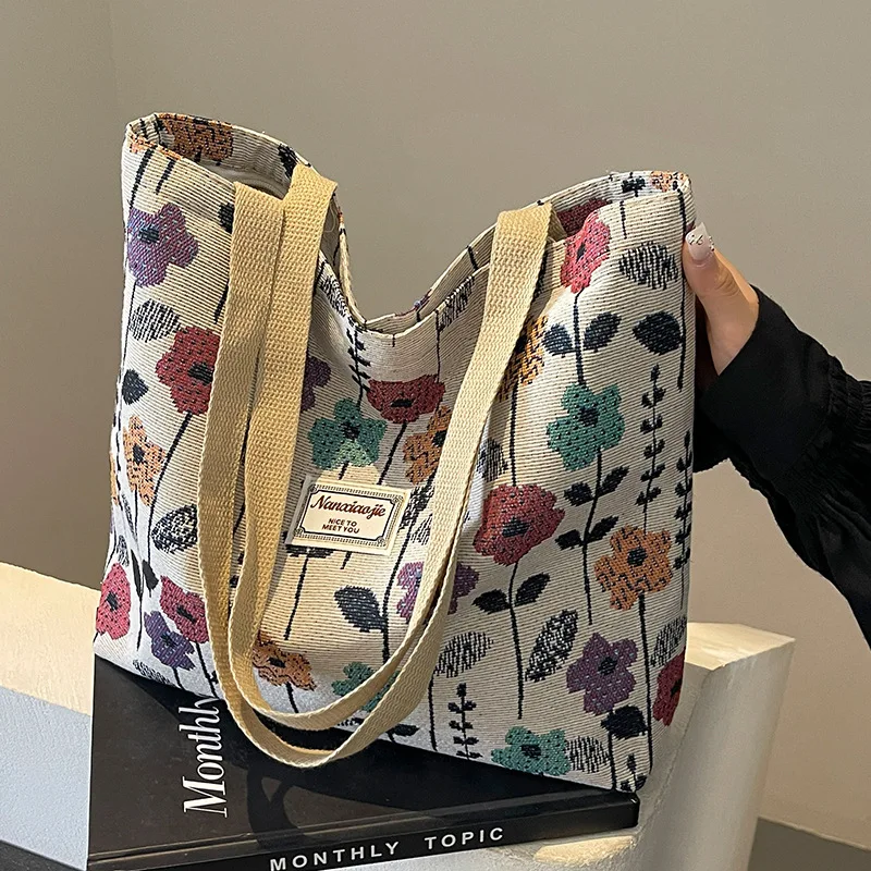 

Large Capacity Tote Bag for Women Canvas Bag for Women Designer Bags Class Bag for Girl Shopping Bags Bolso Marca Lujo Сумка Sac
