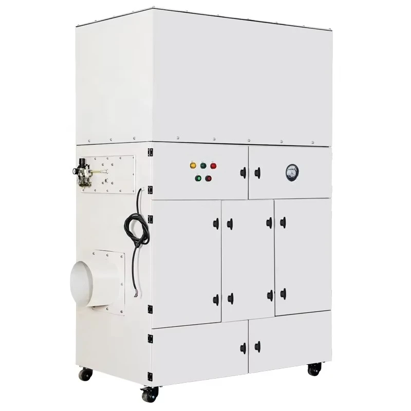 Multi-Filter Cartridge Dust Collector - Smart Control Heavy Duty Dust Purifier