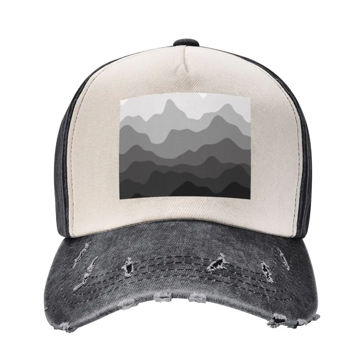 Grey mountains Baseball Cap Rugby Cosplay |-F-| Woman Hats Men's