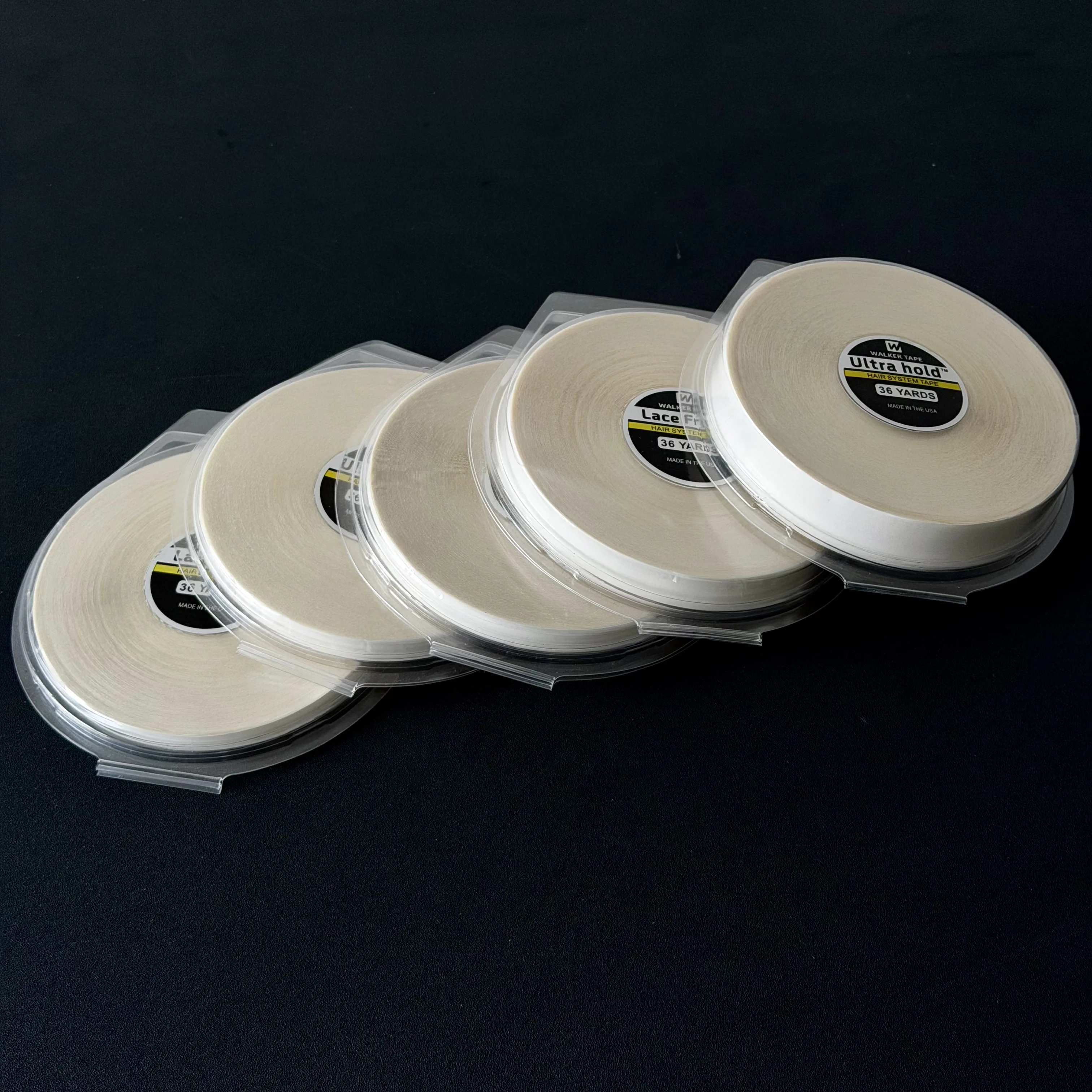 Walker Tape Ultra Hold 36 Yards Hair System Tape 5 Sizes 0.8/1.0/1.27/2/2.54cm Shell Packaged Adhesive Tape for Wig Toupee image 5