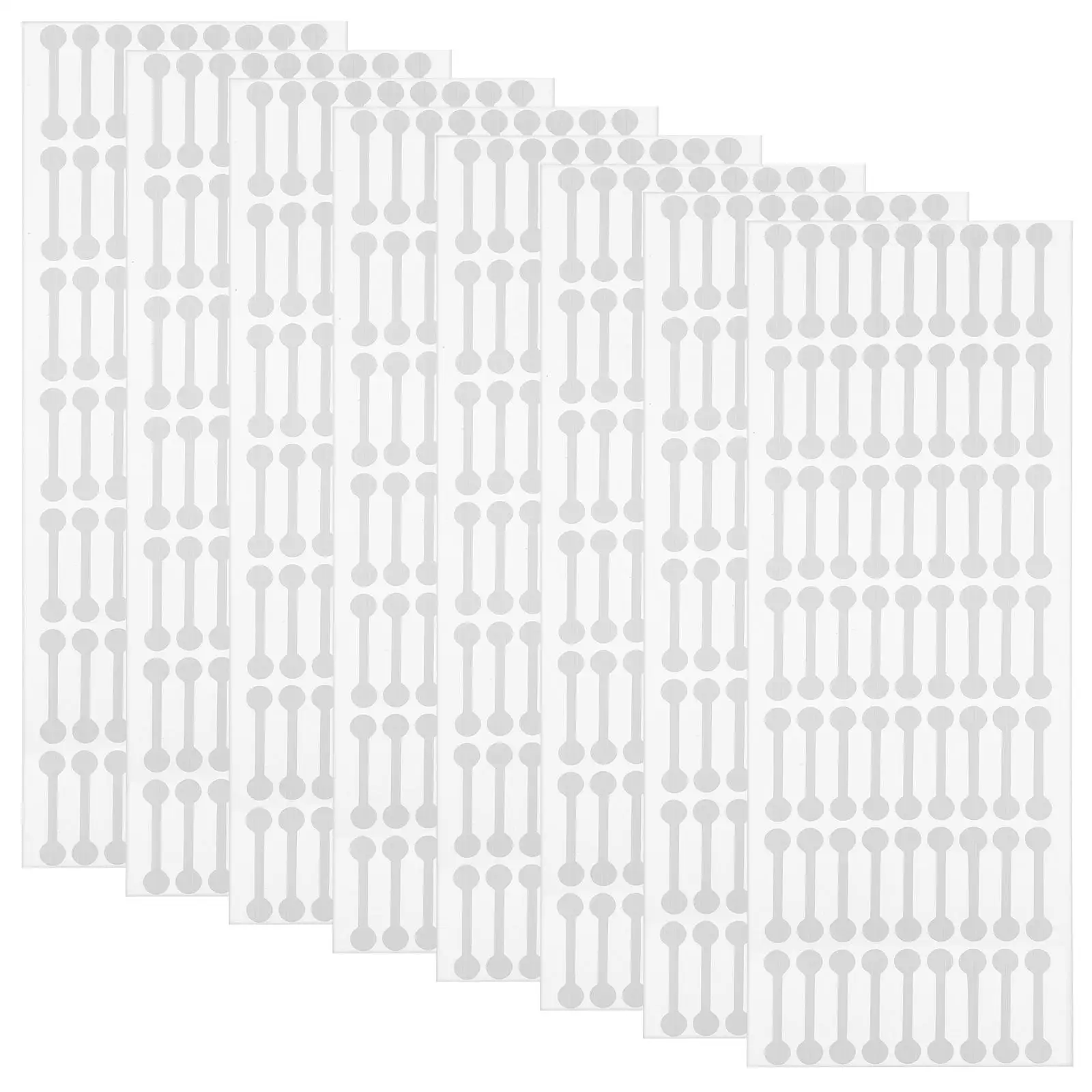 

500 Pcs PVC Self Adhesive Seal Stickers 3x0.6CM Silver Tamper Evident Tape for Boxes Bags Sealing Labels Decals Folder Tag
