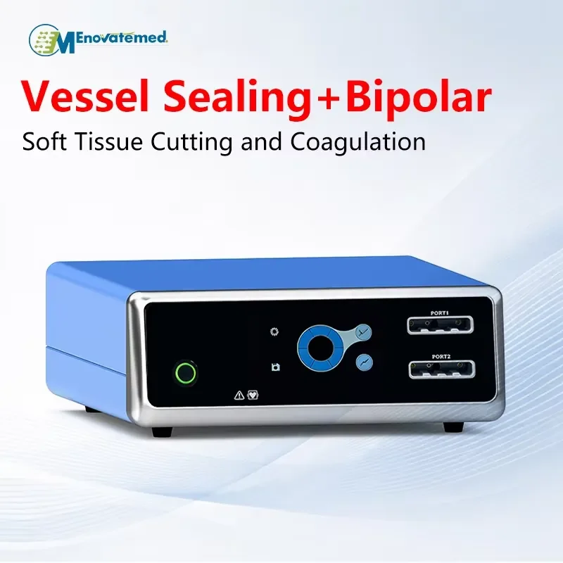 Ligasure Compatible Vessel Sealing and Bipolar Generator with CE ISO for Efficient Hemostasis