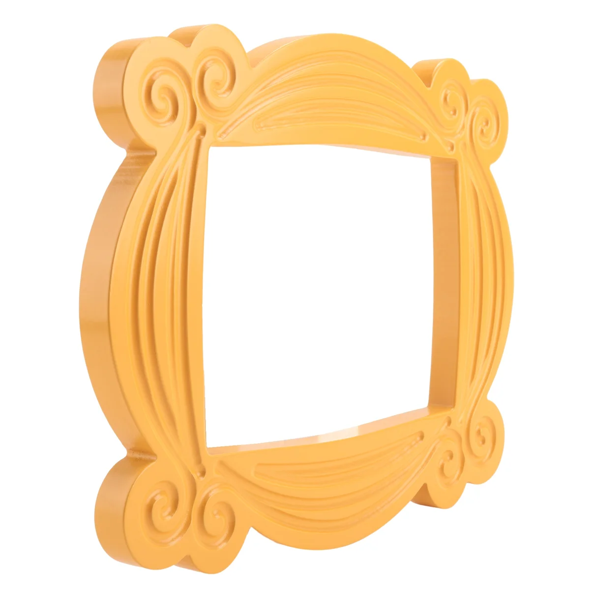 Handmade Monica Door Frame Wood Yellow Photo Frames Collectible Home Decor Collection Cosplay Gift