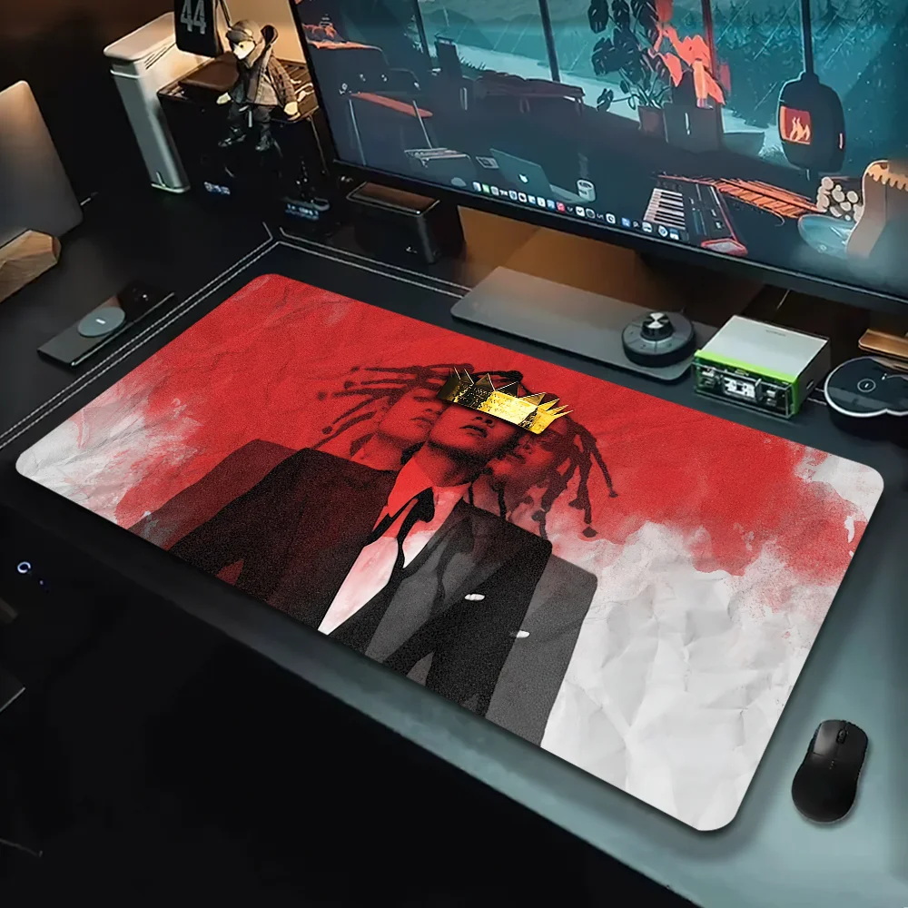 

Singer R-Rihannas Mousepad Keyboard Mat Pads Gaming Desk Protector Laptops Large Cartoon Deskmat Mats Cute