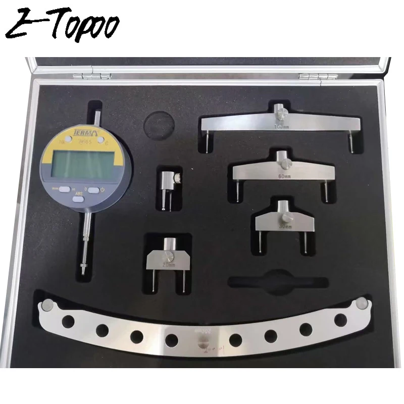 

6.5-3000 Radius Gauge with Electronic Digital Display Arc Ball Diameter Measuring Instrument Multi-Function Digital Radius Gauge