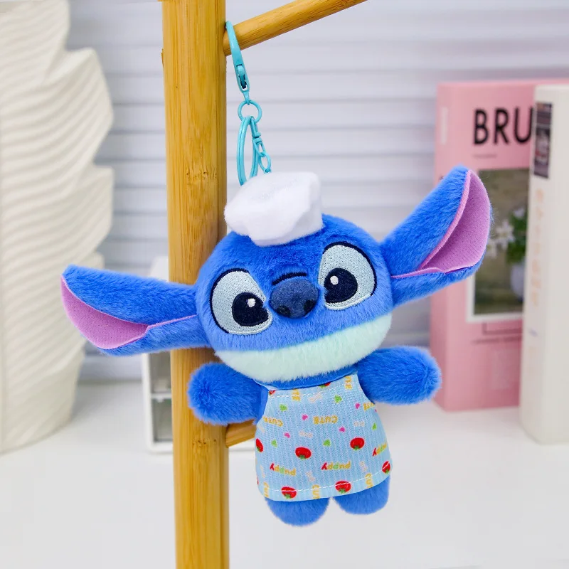 Kawaii Disney Lilo & Stitch Leuke Cartoon Knuffels Rugzak Hanger Sleutelhanger Decoratie Pop Jongen en Meisje Verjaardag Creatieve Geschenken