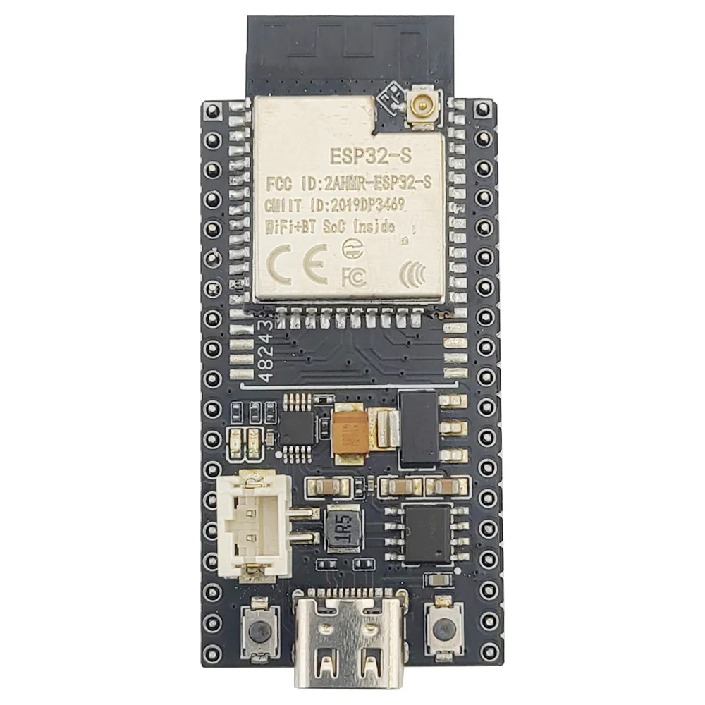 لوحة تطوير ESP32 جديدة 2.4G وحدة واي فاي مع واجهة البطارية IPEX لتقوم بها بنفسك IoT CH340X IP5306 Type-C الأصلي Ai ESP32-S