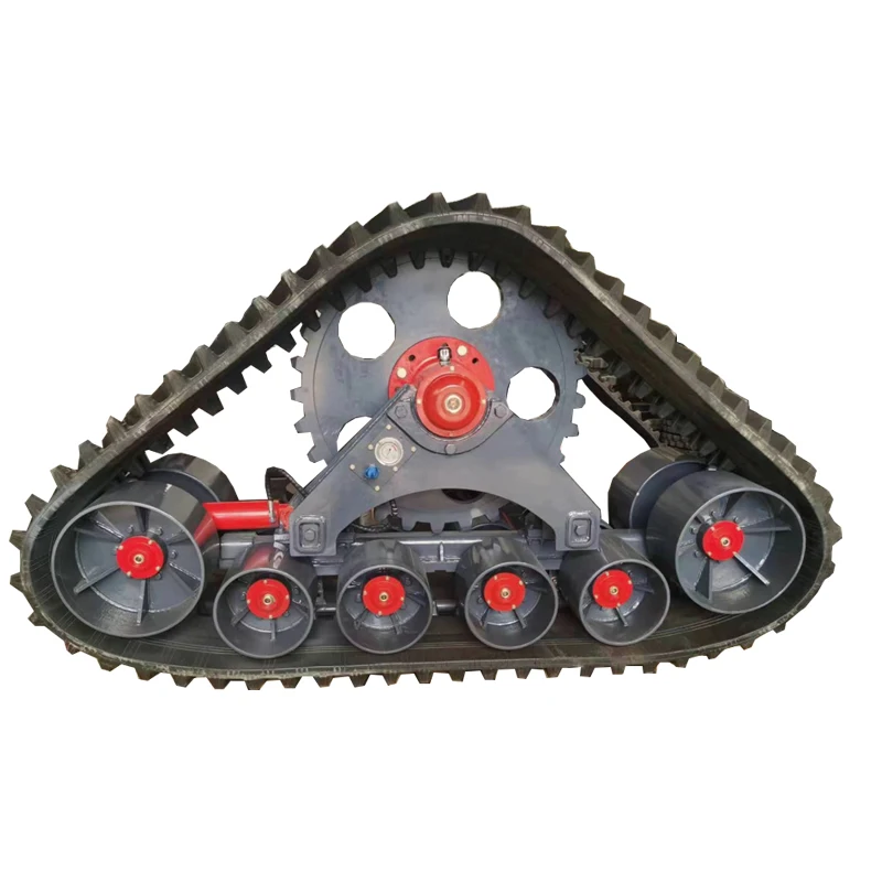 Agricultural Land Preparation Machine Used Rubber Semi-track