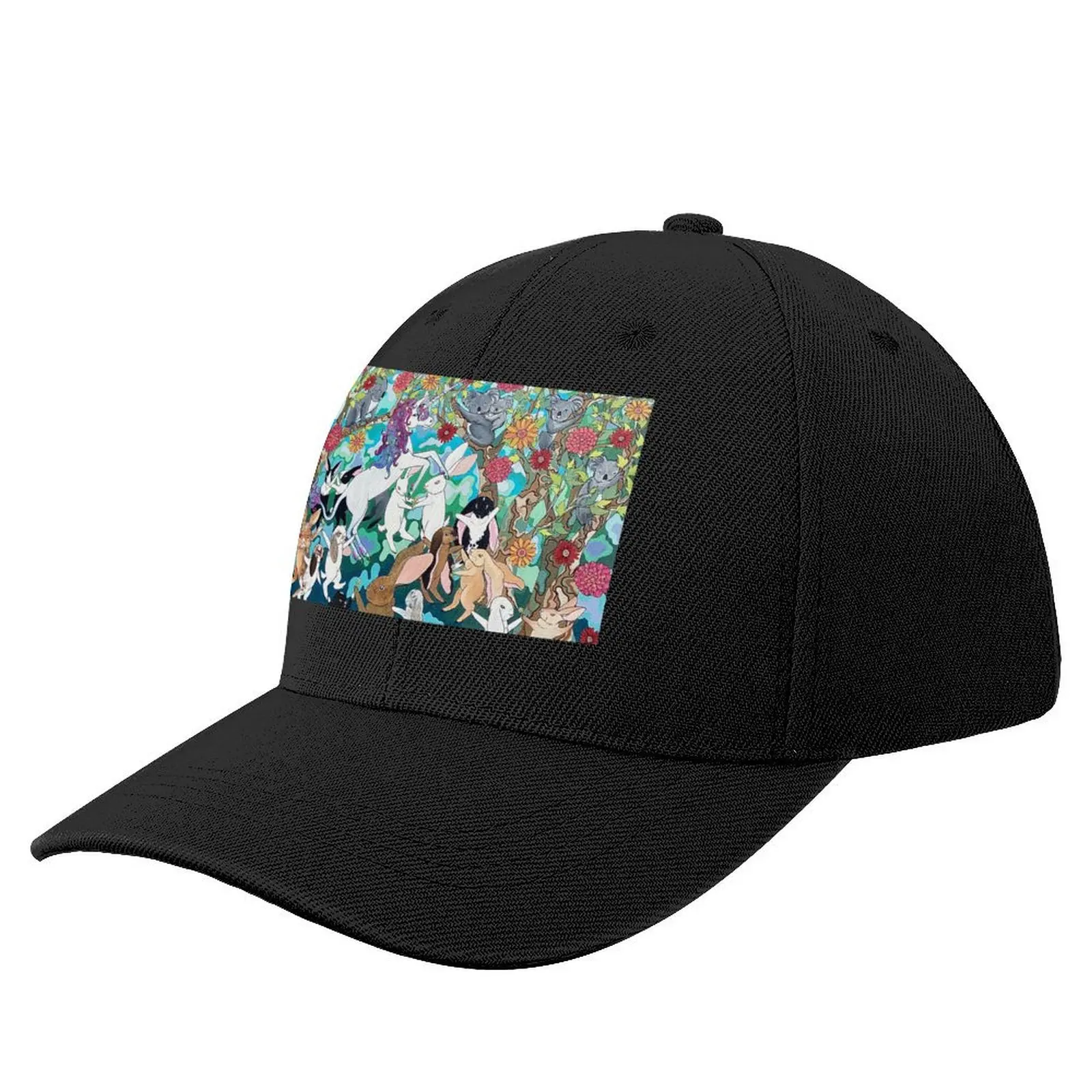 

Unicorns and Bunnies Baseball Cap Horse Hat New In Hat Icon Men Women's