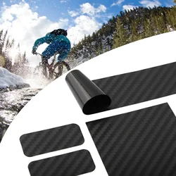 1set Bicycle Sticker Frame Protection Carbon Film Mountain Bike Chain Sticker Road Mountain Bike Chain Sticker Protective Film