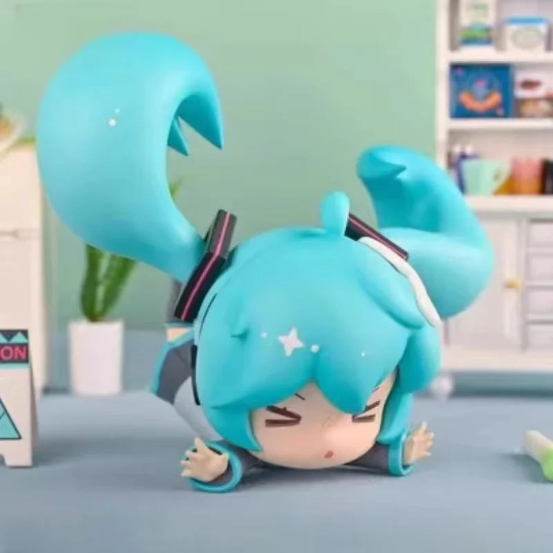 Hatsune Miku Mysterious  Vocaloid Anime Model Toy Fufu Figure Doll Ornaments Action Figurines Cute Miku  Xmas Gifts Toy