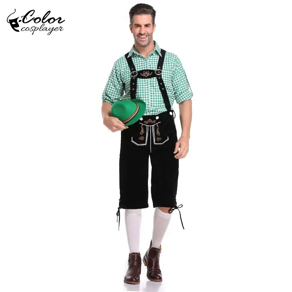 Kleur Cosplayer Carnaval Cosplay Kostuum Mannen Etnische Traditionele Pak Festival Party Kleding Stadium Purim Outfit Volwassen Kostuums