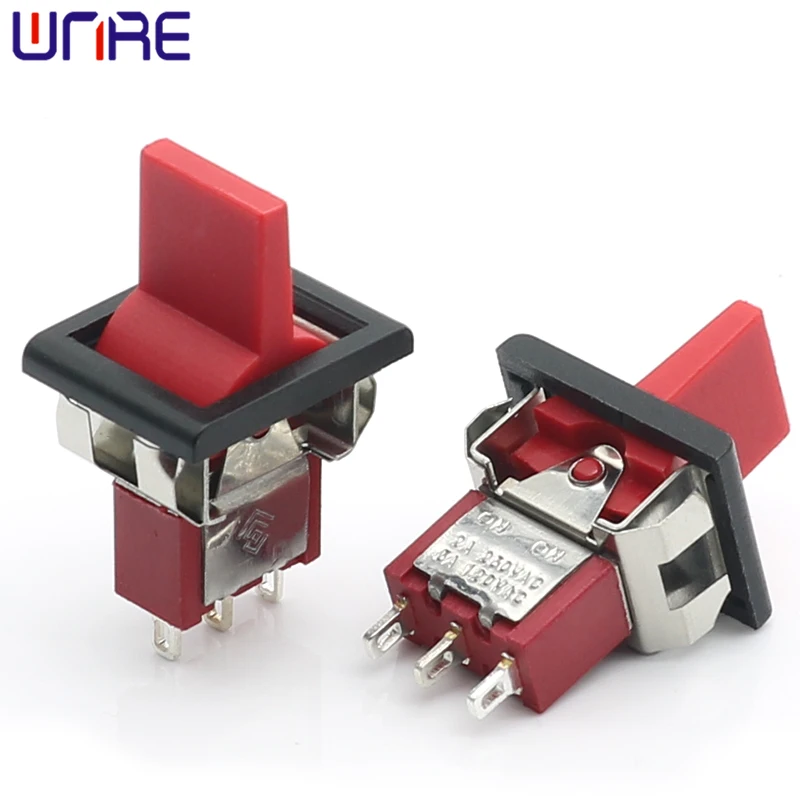 One Side Reset ON-OFF-(ON) 3pin Toggle Switch RLS-133-F1 Electronic devices Car Modification Aaccessories Button Rocker Switch