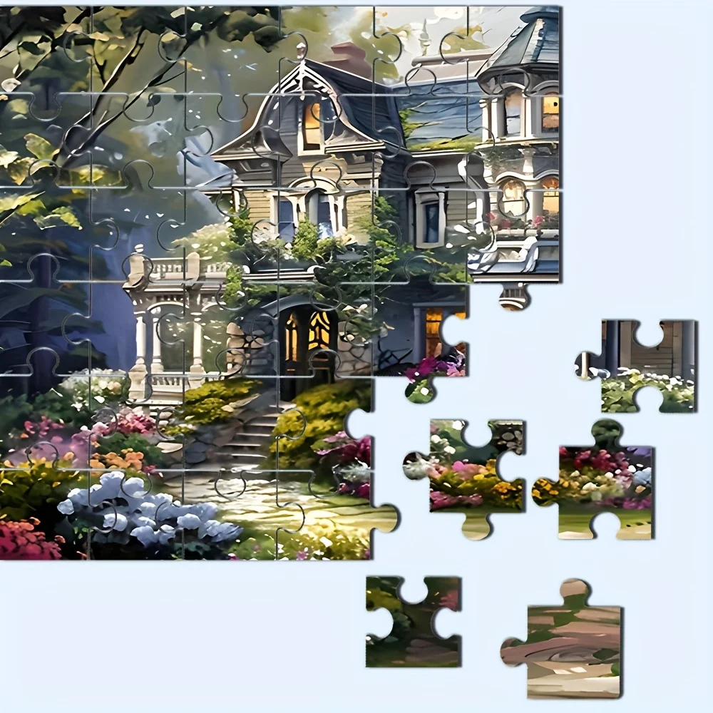 大人向けジグソーパズル 500/1000ピース - 複雑な絵柄が特徴の難しい大型脳トレ、ストレス解消ファミリーゲームナイト、P