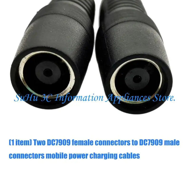  Durability PVC DC7909 Power Cable for MultiDevice Simultaneous Charging Wire