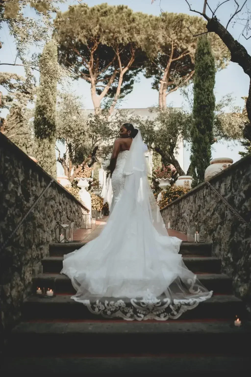 맞춤형 원숄더 머메이드 웨딩드레스 스윕 트레인 레이스 브라이덜 가운 플러스 사이즈 로브 드 소와레