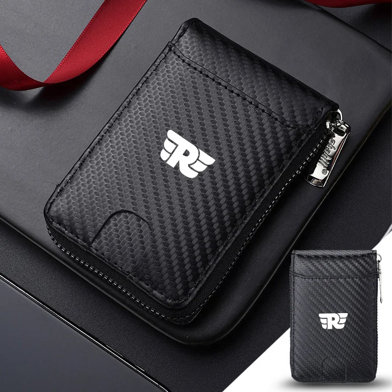 

Men's Leather Carbon Fiber Patterns Wallet For Royal Bullet Meteor Classic 350 500 Enfield Interceptor 650 GT 535 Himalayan 411