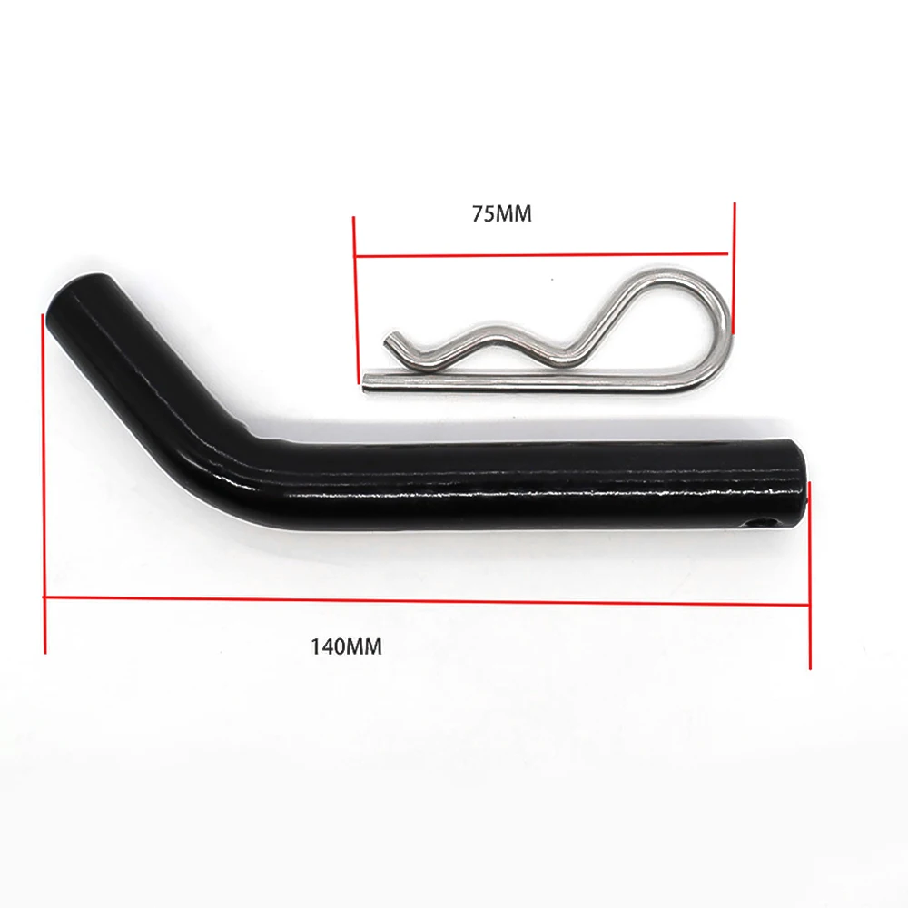 

Черная Шпилька и зажим для прицепа диаметром 5/8 дюйма с рифленой головкой, подходит для 2-1/2 1-1/4 3-дюймового приемника, Болтовой фиксирующий штифт для прицепа