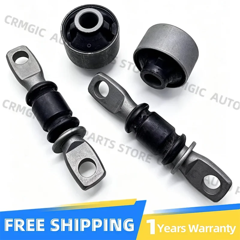 4pcs Lower arm liner,arm sleeve, triangular arm rubber sleeve, front lower suspension rubber bushing for Changan CS95