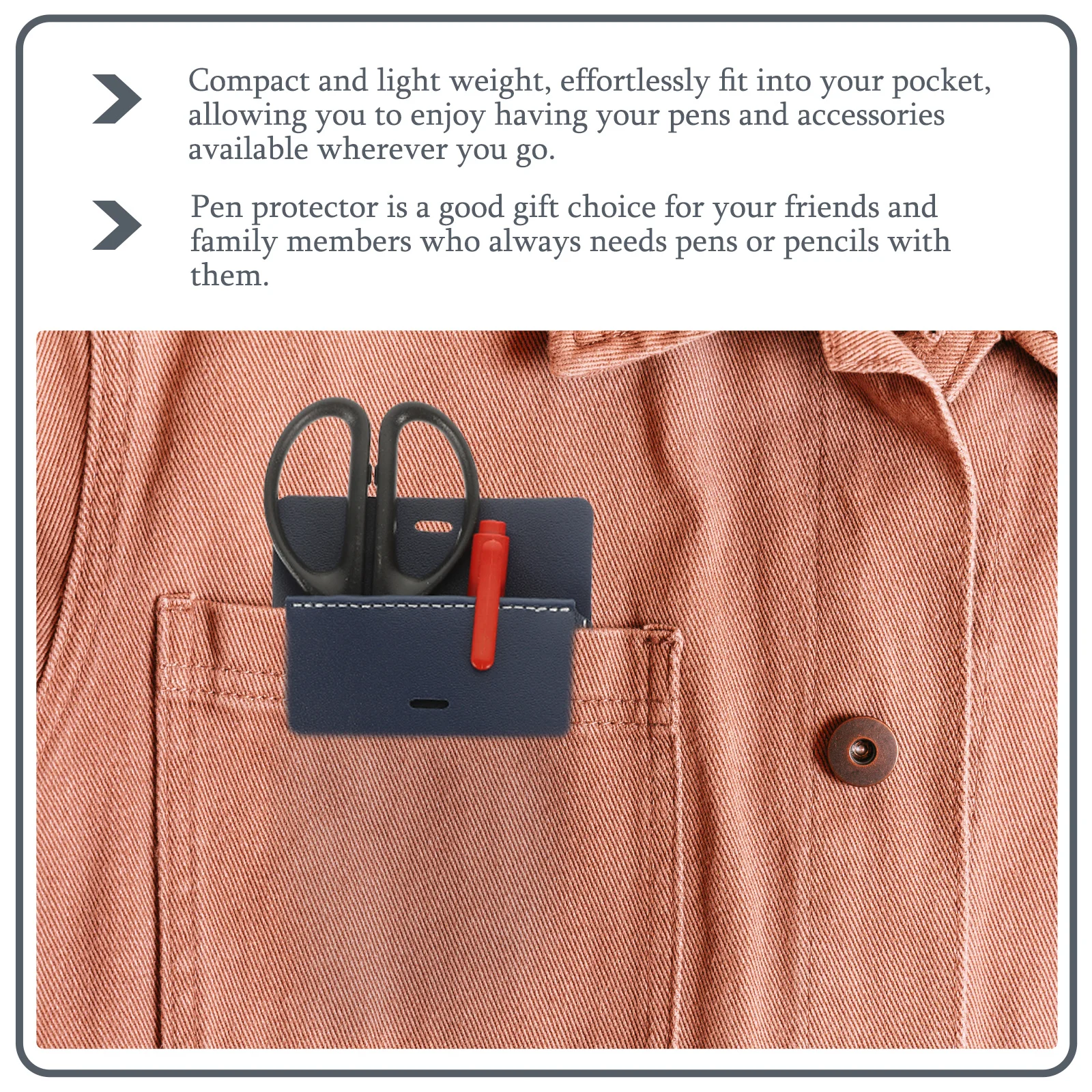 

Pen Pocket Organizer For Men Nurses Doctors Pocket Protector For Men Office Supply Pencil Pouch Protector Case